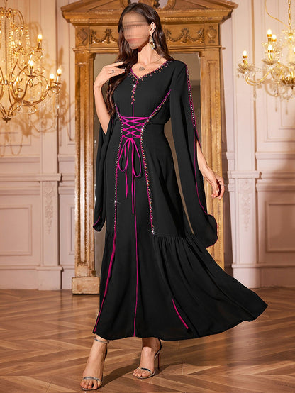 BA4141 Black Vampira Dress