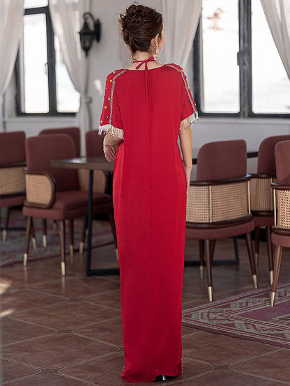 BA5182 Red Zaleria Dress
