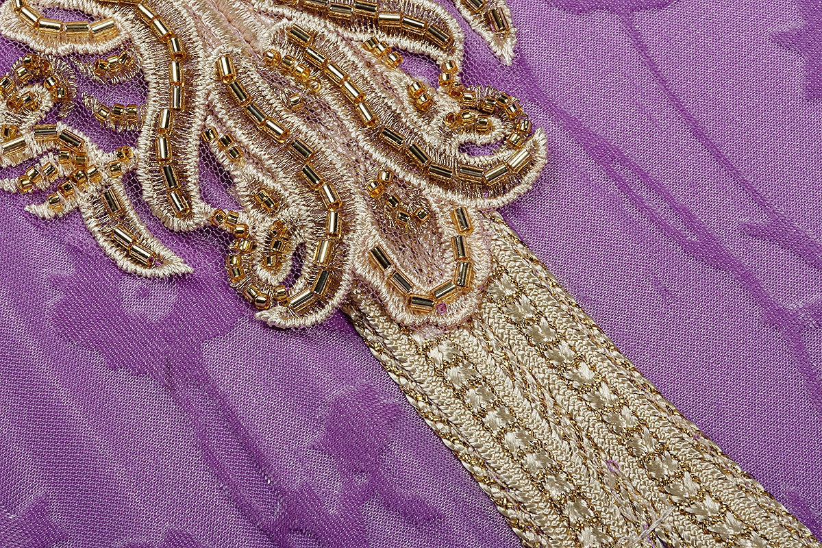 BA4031 Purple Lilac Jalabiya