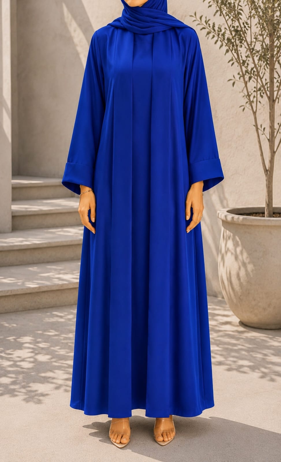 Imperial Blue Yara Abaya