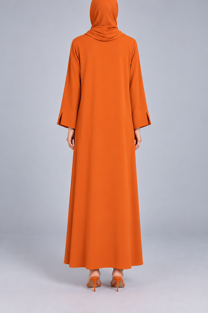 Orange Essential Abaya