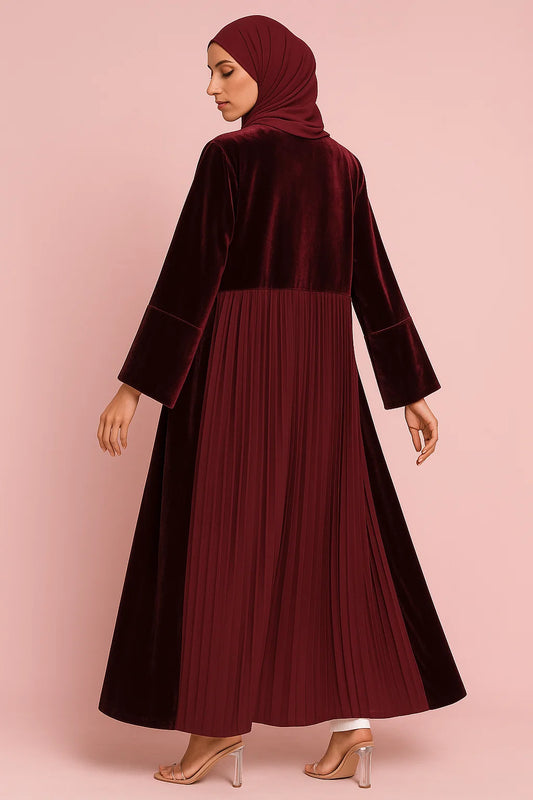 Maroon Velvet Eclipse