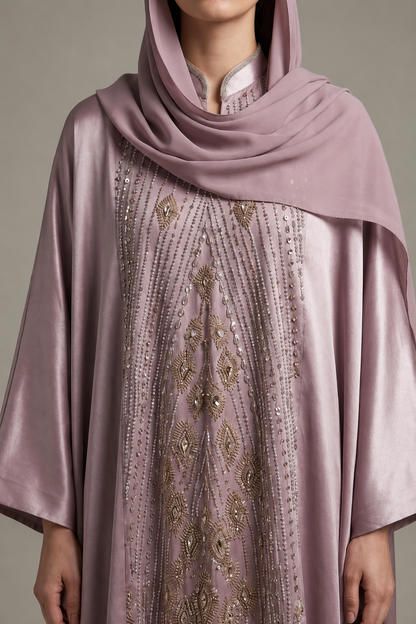 Mauve Ameera Abaya
